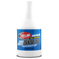 Red Line Euro Series Synthetic Engine Oil (5W40, 1 Quart)