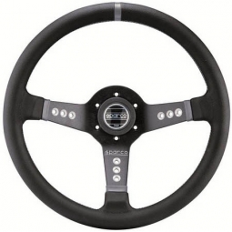 Sparco L777 Steering Wheel (Leather, 350mm Diameter)