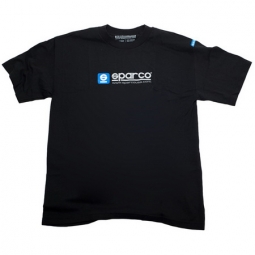 Sparco WWW T-Shirt (Black, Extra-Small)