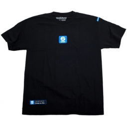 Sparco TACH T-Shirt (Black, Large)