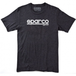 Sparco CORPORATE T-Shirt (Charcoal, Large)