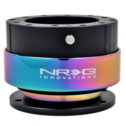NRG Gen 2.0 Quick Release Steering Wheel Hub (Black / Titanium)