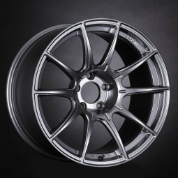 SSR GTX01 Wheel (18x8.5", 44mm, 5x100, Each) Dark Silver