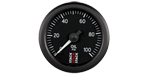Stack Oil Pressure Gauge (0-100psi, 52mm, Mechanical, Black)