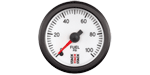 Stack Fuel Pressure Gauge (0-100psi, 52mm, Pro Stepper Motor, White)