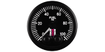 Stack Fuel Pressure Gauge (0-100psi, 52mm, Pro-Control, Black)