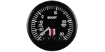Stack Boost Pressure Gauge (-30inHg to +30psi, 52mm, Pro-Control, Black)