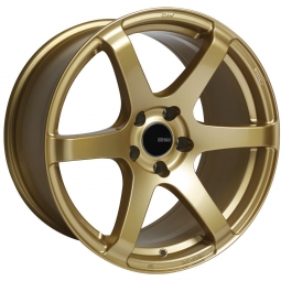 Enkei T6S Wheel (18x9.5", 45mm, 5x100, Each) Gold