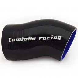 Tomioka Racing Silicone Throttle Body Hose (Black), '08+ WRX & '05+ LGT