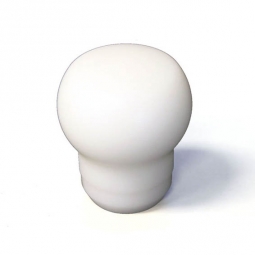 Torque Solution Fat Head Delrin Shift Knob (White), '04-'21 STi & '15-'21 WRX