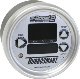 Turbosmart e-Boost2 Electronic Boost Controller (66mm, Silver/Silver)