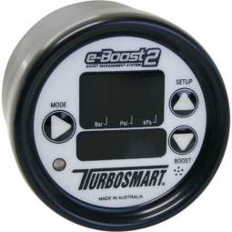 Turbosmart e-Boost2 Electronic Boost Controller (66mm, White/Black)