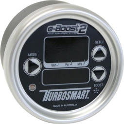 Turbosmart e-Boost2 Electronic Boost Controller (66mm, Black/Silver)