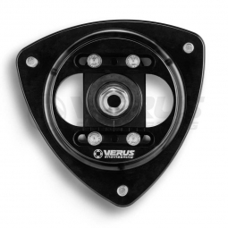 Verus Front Camber Plate Kit (Pair/2, Anodized Black), '13-'20 BRZ/FR-S/86