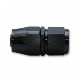 Vibrant AN Hose End Fitting (Straight, -8AN, Black)