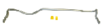 Whiteline 22mm Adjustable Rear Sway bar, WRX