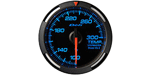 Defi "Racer" 2 1/16" Temperature Gauge, Blue