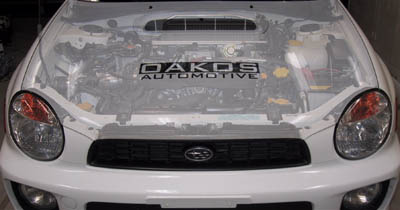 Subaru Impreza WRX Hood Transparency