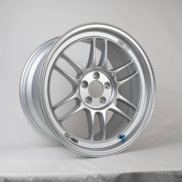 Enkei RPF1 Wheel (17x9", 45mm, 5x100, Each) Silver - Scratch & Dent