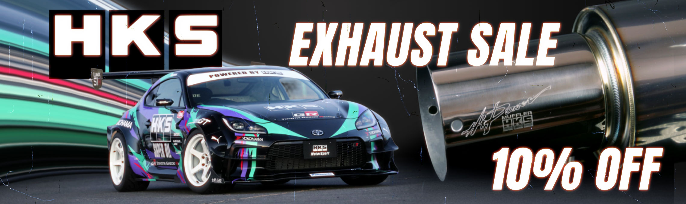 HKS Exhaust is on SALE!!
