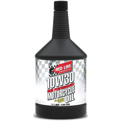 Red Line Synthetic Motorcycle Engine Oil (10W-30, 1 Quart)