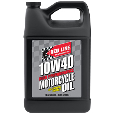 Red Line Synthetic Motorcycle Engine Oil (10W-40, 1 Quart)