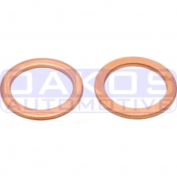Subaru (OEM) Copper Washer Oil Feed To Head (Large, Pair), '02-'26 WRX & STi