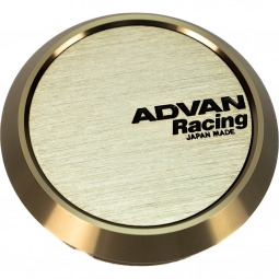 ADVAN Center Cap 63mm Flat (Light Gold Alumite)