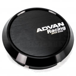 ADVAN Center Cap 63mm Flat (Black)