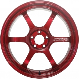 ADVAN R6 Wheel - 18x9.5 / +45 / 5x100 - Racing Candy Red