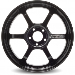 ADVAN R6 Wheel - 18x9.5 / +45 / 5x100 - Racing Titanium Black