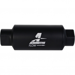 Aeromotive In-Line Filter (-10AN w/ 10 Micron Microglass Element, Black)