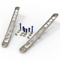aFe Front Strut Tower Brace (304 Stainless, Raw), '20-'24 GR Supra (A90)