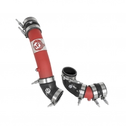 aFe BladeRunner Intercooler Pipe Kit (Hot & Cold Sides, Red), '17-'21 Civic Type R