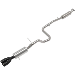 aFe Takeda Cat-Back Exhaust System w/ Black Tips (2.5", 304SS), '14-'19 Fiesta ST