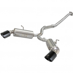 aFe Takeda Cat-Back Exhaust System w/ Black Tips (2.5", 304SS), '13-'20 BRZ/FR-S/86