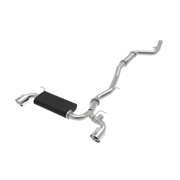 aFe Takeda Cat-Back Exhaust System w/ Polished Tips (3in > 2.5in, 304SS), '20-'21 GR Supra (A90)