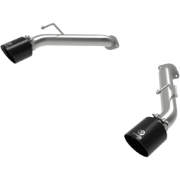 aFe Takeda Axle-Back Exhaust System w/ Black Tips (2.5", 304SS), '23-'25 Nissan Z