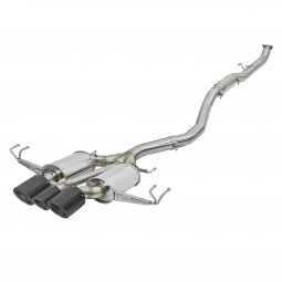 aFe Takeda Cat-Back Exhaust System w/ CF Tips (3", 304SS), '17-'21 Civic Type R