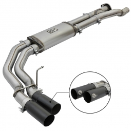 aFe Cat-Back Exhaust w/ Black Tips (409SS), 2017-2020 F-150 Raptor