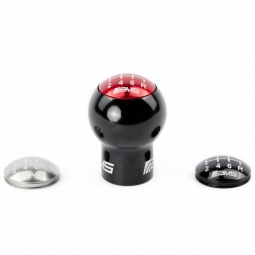 AMS Billet Shift Knob (Incl Red, Black, & Gunmetal Caps), '15-'21 STi & '15-'26 WRX