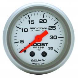 AutoMeter Ultra-Lite Series Boost Gauge (0-35 PSI)