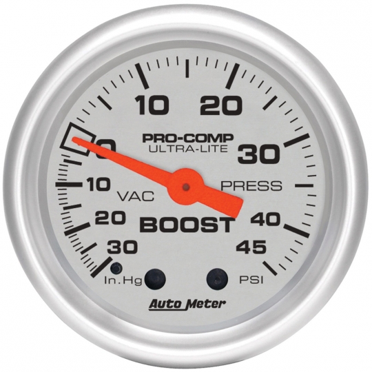 ultra basic series 52mm boost gauge