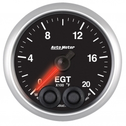 AutoMeter Elite Series EGT Gauge (2 1/16in, 0-2000F)