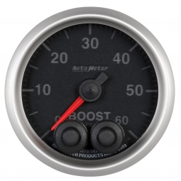 AutoMeter Elite Series Boost Press Gauge (2 1/16in, 0-60 PSI)