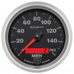 AutoMeter Elite Series Programmable Speedometer (3 3/8in, 0-160 MPH)