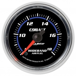 AutoMeter Cobalt Series Air / Fuel Ratio (AFR) Gauge (52mm, 8:1-18:1 AFR)
