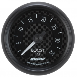 AutoMeter GT Series Boost Gauge (2 1/16in, 0-35 PSI)