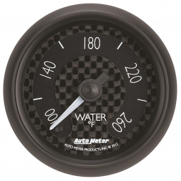 AutoMeter GT Series Electric Water Temp Gauge (2 1/16", 100-260F)