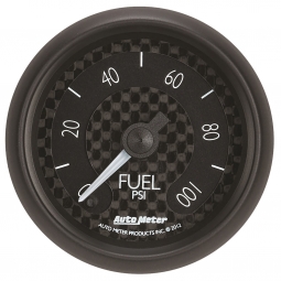 AutoMeter GT Series Electric Fuel Pressure Gauge (2 1/16in, 0-100 PSI)